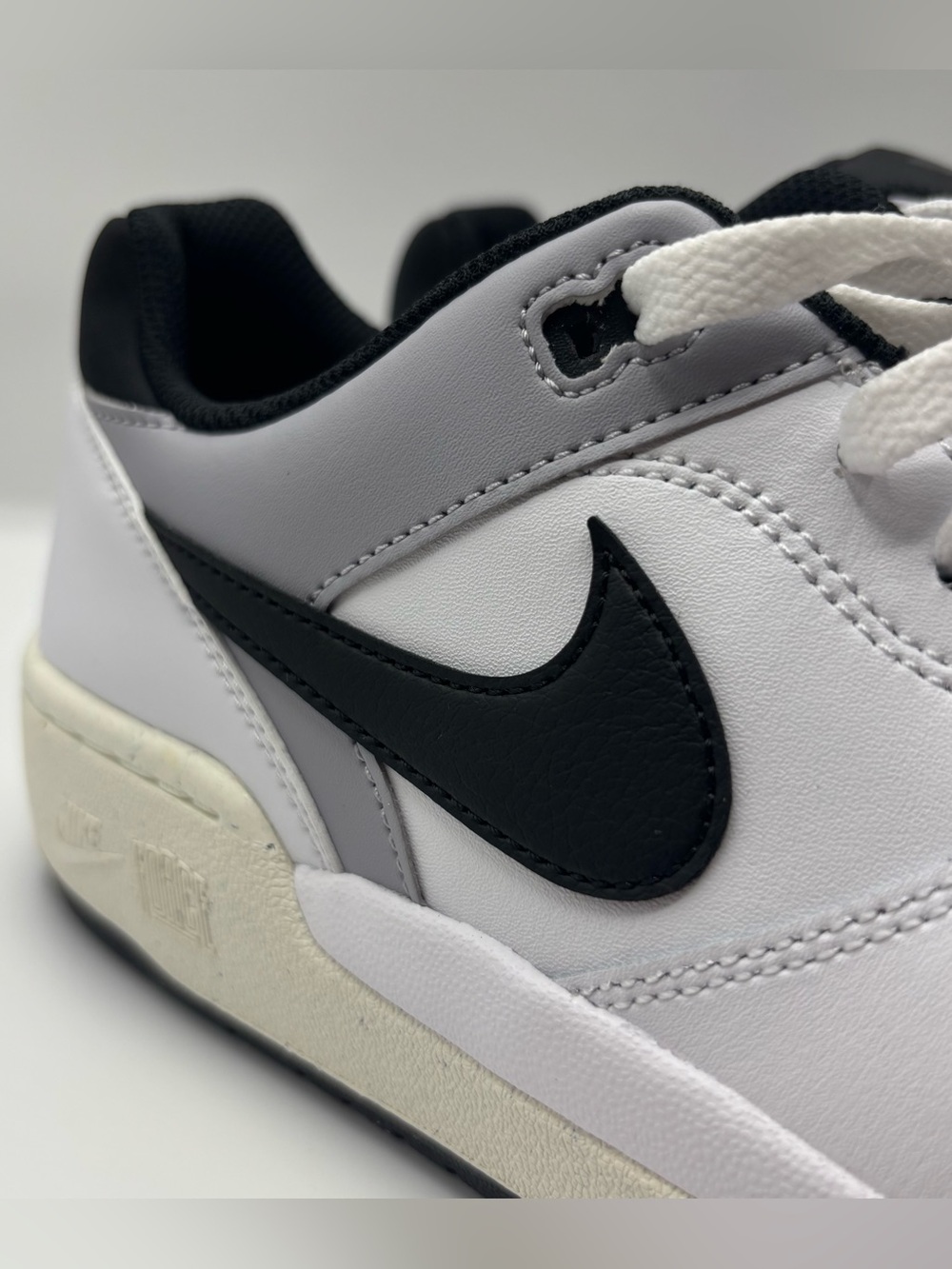 Nike Full Force Low White/Black Men’s 9.5 - Picture 10 of 13